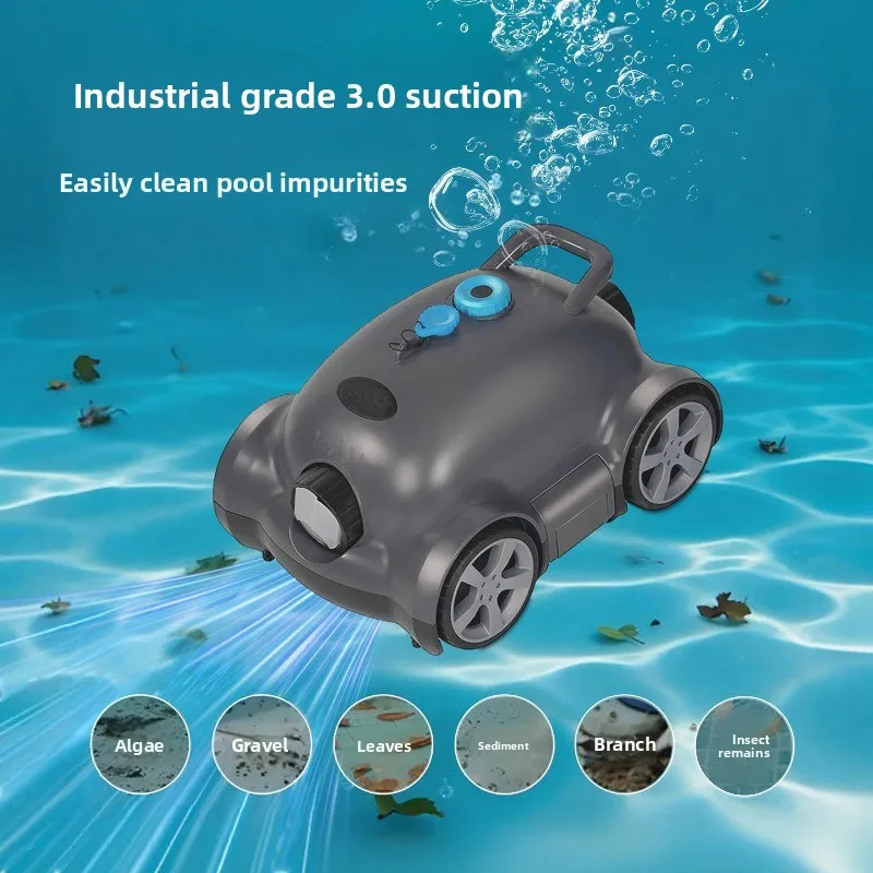 Wireless underwater vacuum cleaner cleaning artifact pool bottom cleaning robot