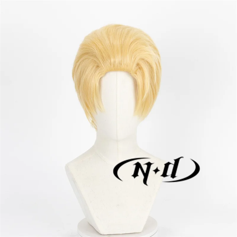 ND Manny's Bryan Cosplay Hair Wig for Comic Con Coser Costume Manny's Theme Party Halloween Heat Resistant Synthetic Kanekalon