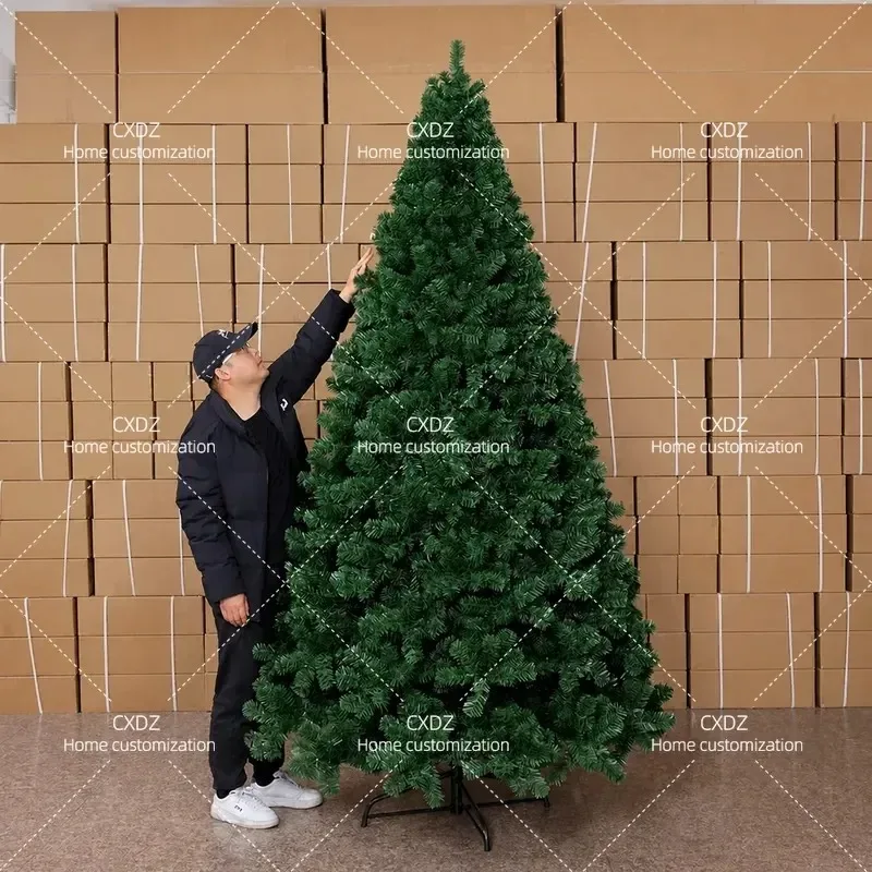 [Factory] Large Christmas tree 1.5/1 8/2.1/2.4/2/3m encrypted automatic tree decoration ornament