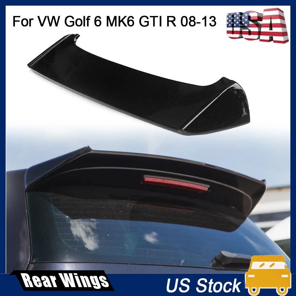 

OSIR Style Rear Trunk Wing Lip Spoiler For VW Golf 6 MK6 GTI R 2008-2013 Car Accessories