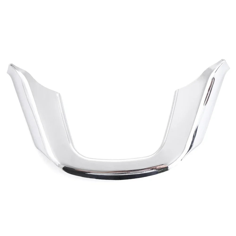 For KIA K2 RIO Sedan Hatchback 2011-2016 Auto Accessories ABS Chrome Steering Wheel Decorative Sticker Cover Trim Car Stying