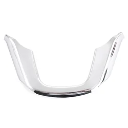 For KIA K2 RIO Sedan Hatchback 2011-2016 Auto Accessories ABS Chrome Steering Wheel Decorative Sticker Cover Trim Car Stying