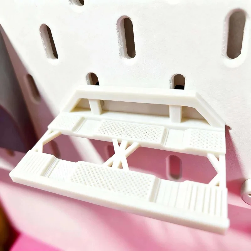 Skadis Pegboard Display Shelf for Small Collectible Trinkets and Mini Scale Car Models