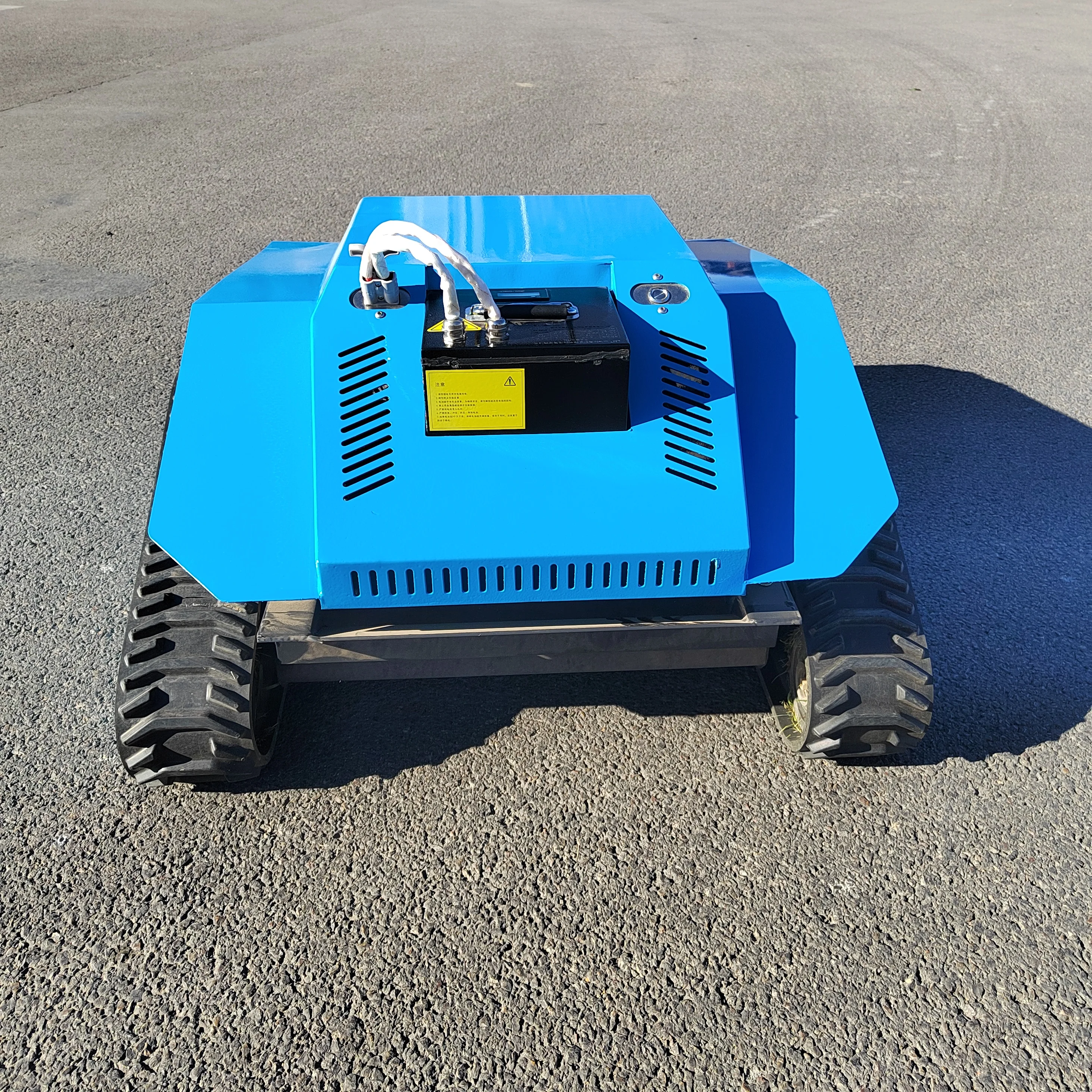 Schneidemaschine für den Garten, elektrischer Start, langlebiger, multifunktionaler Rasenmäher mit Fernbedienung