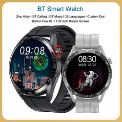 1.32-inch Smartwatch Bluetooth Call BT Music Voice Assistant Heart Rate Sports Fintess Tracker Women Men GT3 Pro Smart Watch