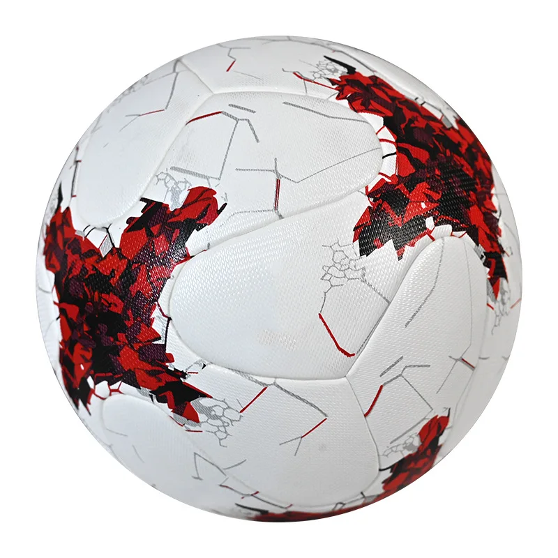 Standard Size 5 Soccer Ball PU Wear-resistant Football Ball Outdoor Indoor Sports Accessory Professional League Match Footy Ball