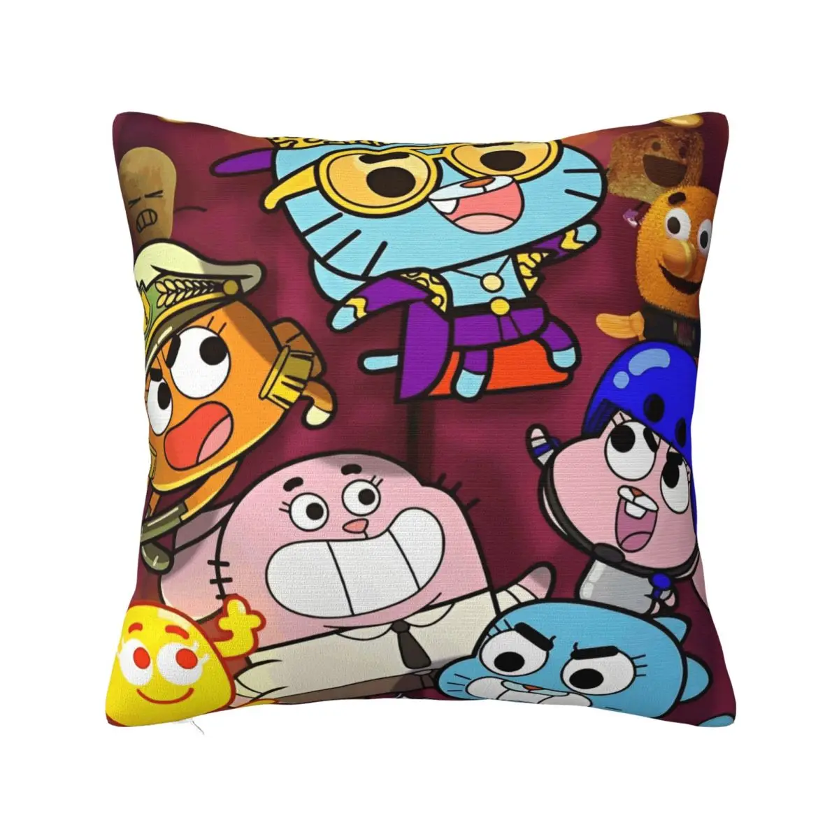 Gumballs Darwin Square Pillow Case Cushion Covers Creative Zippered Decor Pillowcover for Home 18