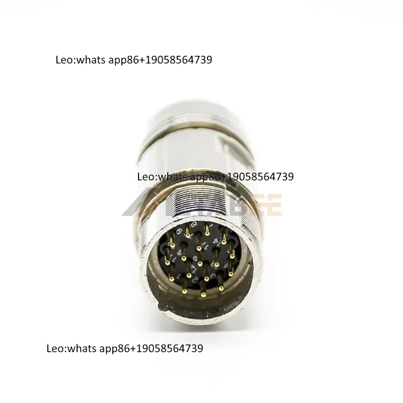 M23 6 7 17 Pin 4Pin 6Pin 6-Pin 7Pin 12Pin 17Pin Female Male Power Clock Wise Encoder Waterproof Signal Bulkhead Connector view 4