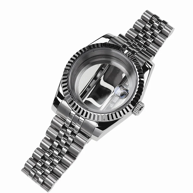

Jubilee Stainless Steel Case With Sapphire Crystal 28.5mm Dial Compatible With NH35、NH36 Movement Stylish And Water-resistant