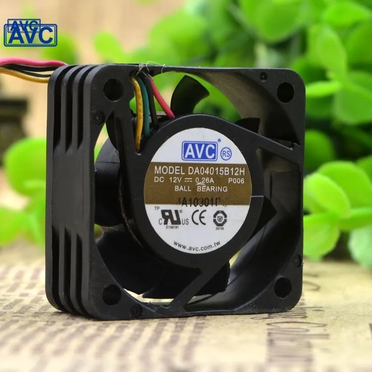 

Nw 4015 4cm 40mm 12V 0.26A DA04015B12H 4 lines cooling fan for AVC 40*40*15mm