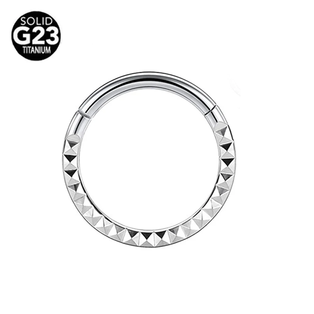 G23 Titanium Bee Septum Nose Ring Piercing