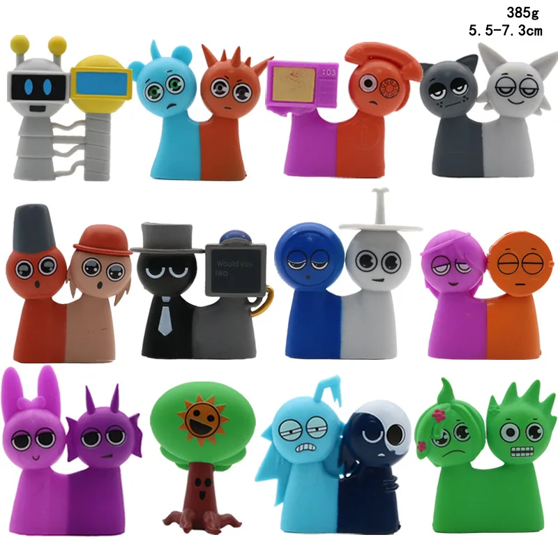 

12 in 1 Funny Sprunki Figurine Model Sprunki Figure Juguete PVC Sprunki Game Action Figures Game Cartoon Kids Birthday XMAS Gift