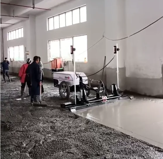 Concrete Screed Machines Concrete Laser Screed Automatic Laser Concrete Leveling Machine Intelligent Laser Leveling Machine