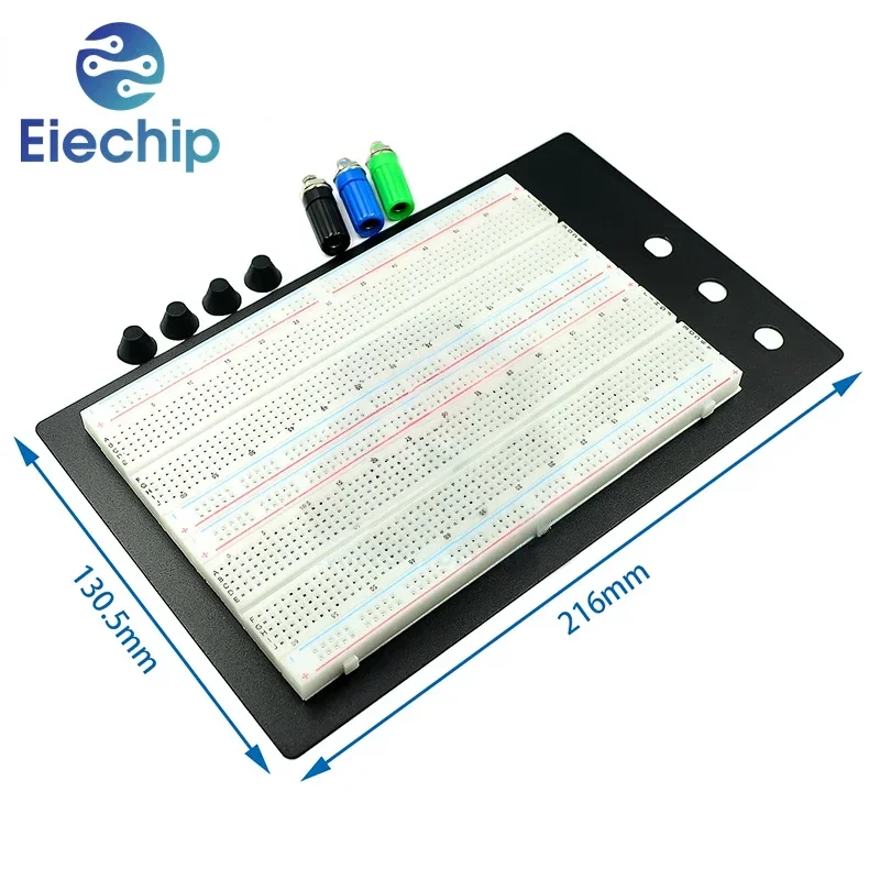 ZY-204 PCB Breadboard SYB-1660 4 Bus Test Circuit Board for Arduino Universal Male To Male Dupont Line Breadboard Kits