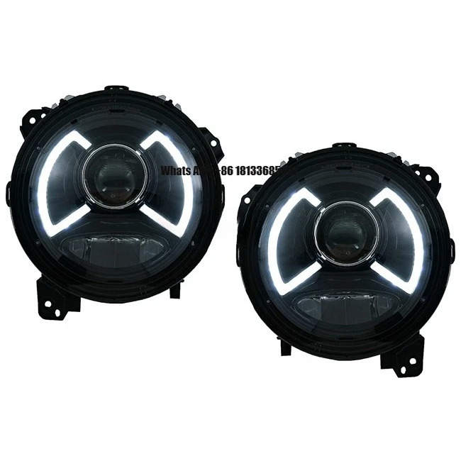 

LUMA 12V New Car Headlight Headlamp with Turn Signal Light for Wrangler JL Gladiator JT 2018+