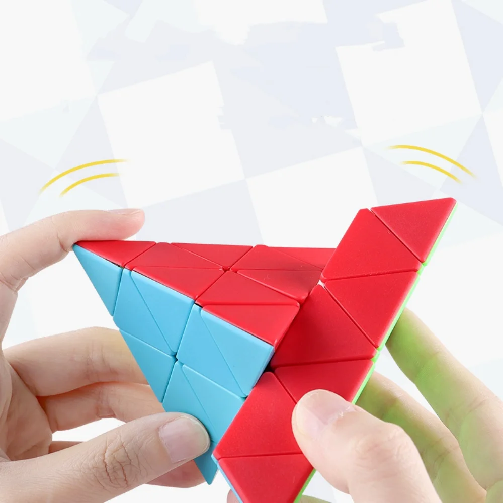 Fanxin 4x4 Pyramid/Axis/Windmill/Fisher/Mastermorphix Stickerless Magic Cube Professional Speed Educational Toys For Children