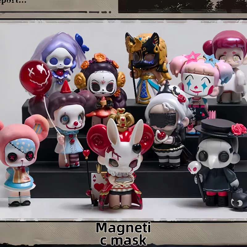 

Семья Casa Is Not A Villain Series Магнитная Маска Мини-Куклы Сюрприз Слепая Коробка Девушка Коллекционная Модель Куклы Подарки На День Рождения