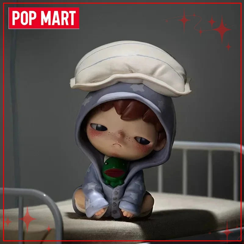 

Подлинная фигурка POPMART Hirono Echo серии, слепая коробка, модная игрушка, украшение в подарок