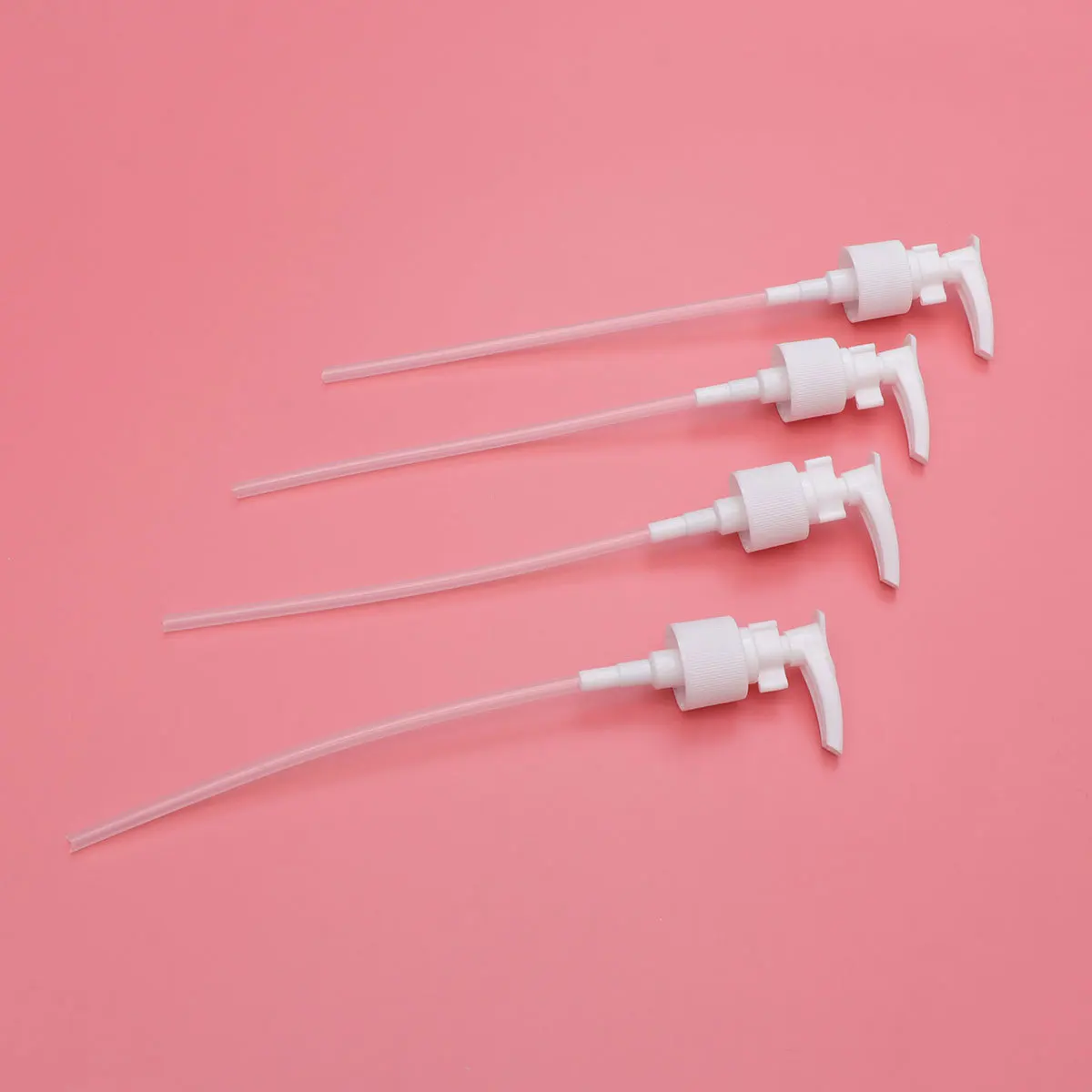 

20Pcs Premium Plastic Pump Heads Leakproof Press Bottle Pumps for Thick Liquids Like Oil Wax Cleaner High Viscosity Dispenser