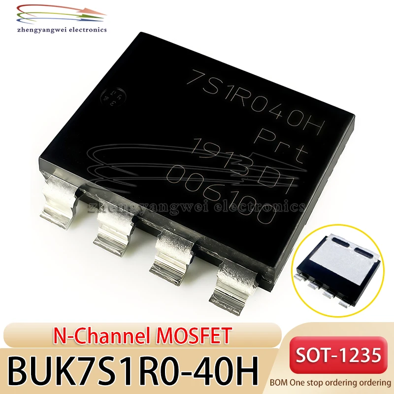 5PCS BUK7S1R0-40H SOT-1235 7S1R040H 40V 325A N-channel MOSFET Field Effect Transistor