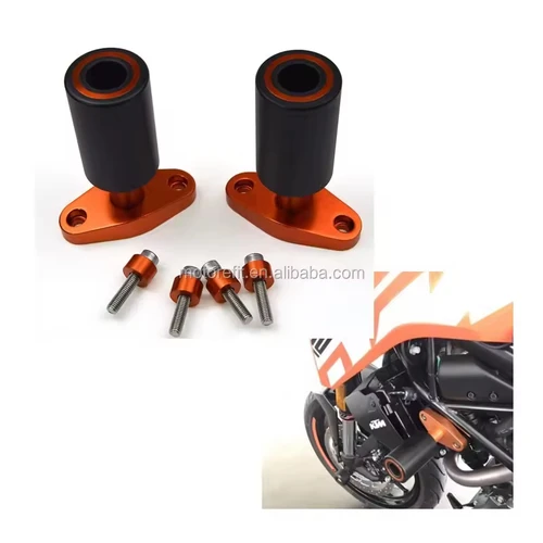 Imagen 2 del producto Deslizador de marco para motocicleta, accesorios para K DUKE 125, 200, 390, Juego de 2 piezas, Protector de Marco