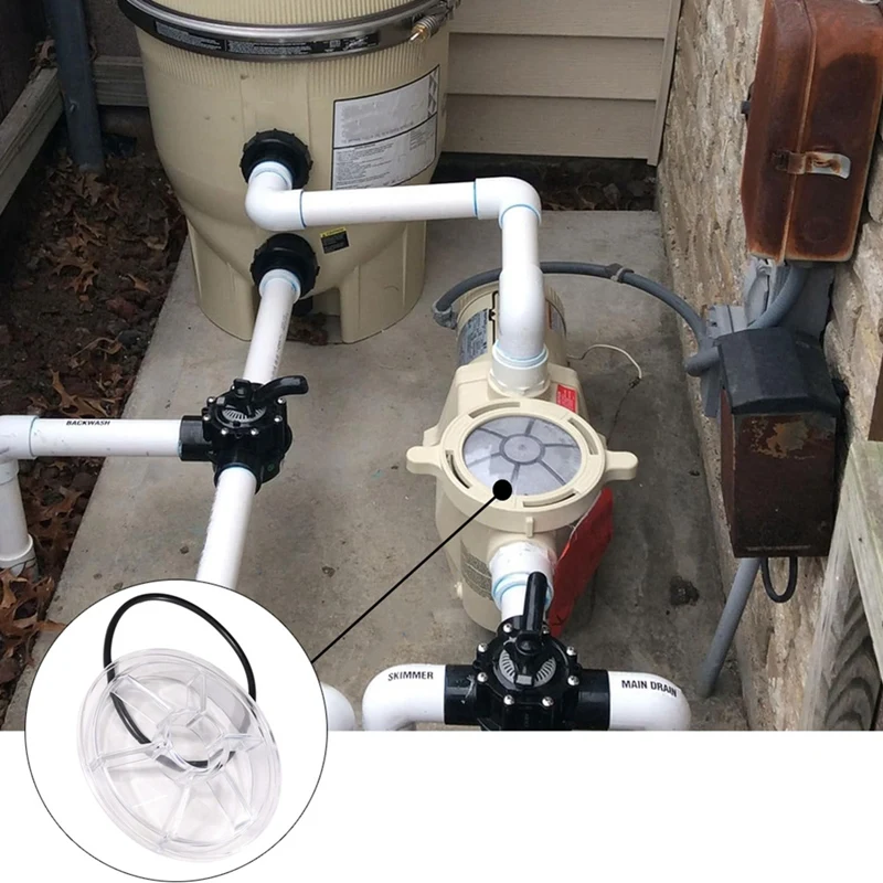 357151 Pump Lid W/350013 O Ring Replacement for Pool Pump Cover Lid,Pool Pumps and Variable Speed Spa Pump Parts-AT35