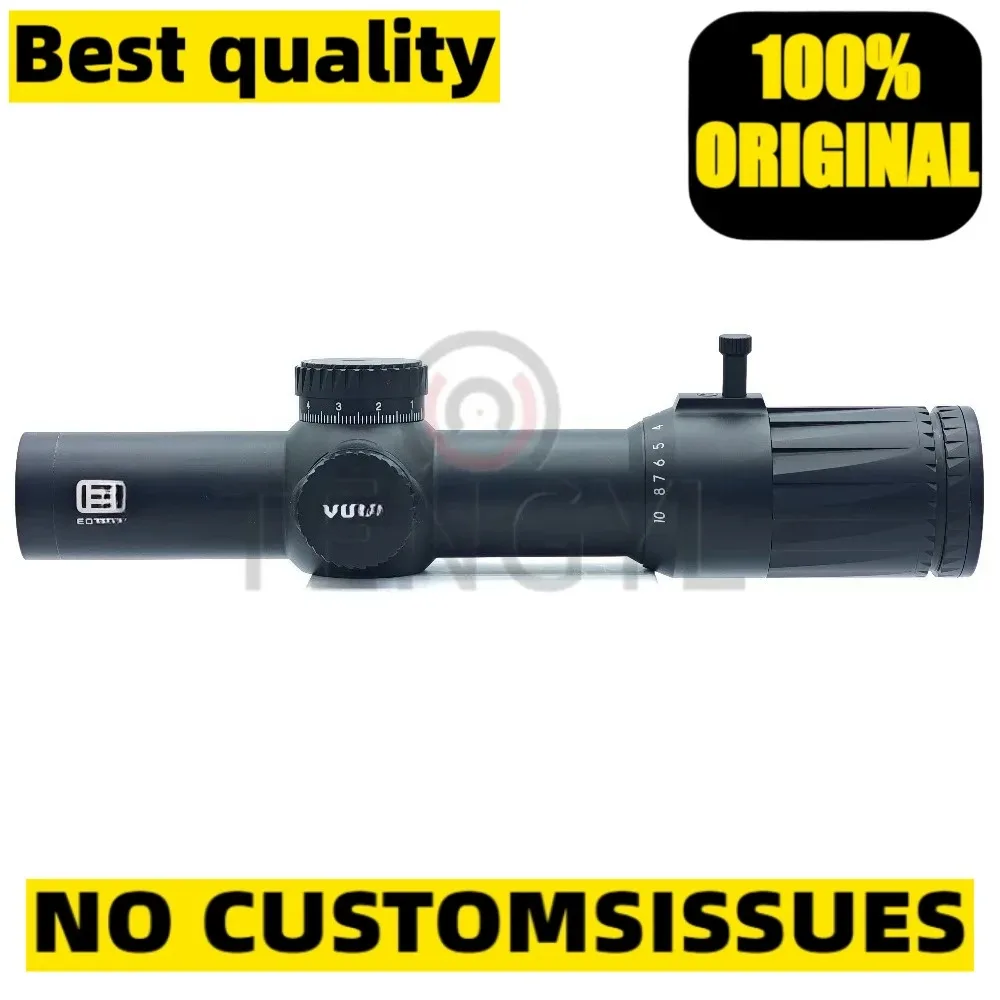 Прицел VDU FFP LPVO SR1 сетка 1-10x28 мм 30 мм трубка BK с полной оригинальной маркировкой для охоты