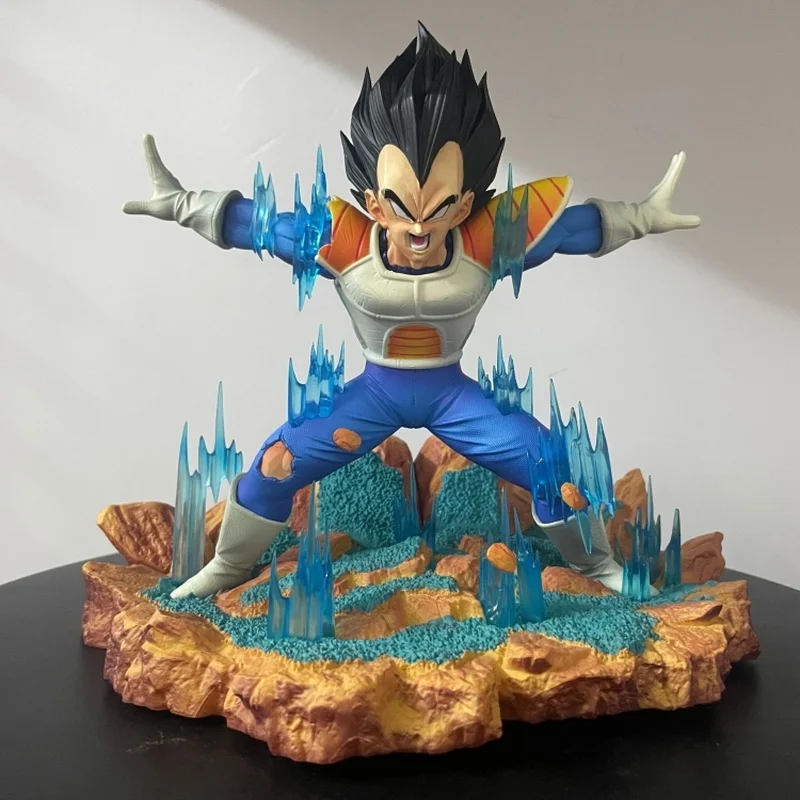 

25 см Ootd Dragon Ball аниме фигурка Ys Vegeta Noble Saiyan Prince резонанс Gk модель настольный орнамент статуя коллекция кукол подарок
