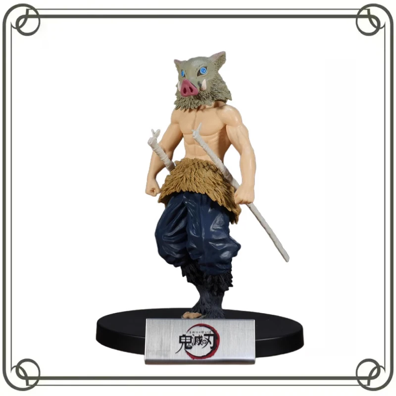 

Demon Slayer Garage Kit Hashibira Inosuke Doll Trendy Play Room Decorations Desktop Decoration Action Figure Model Toys