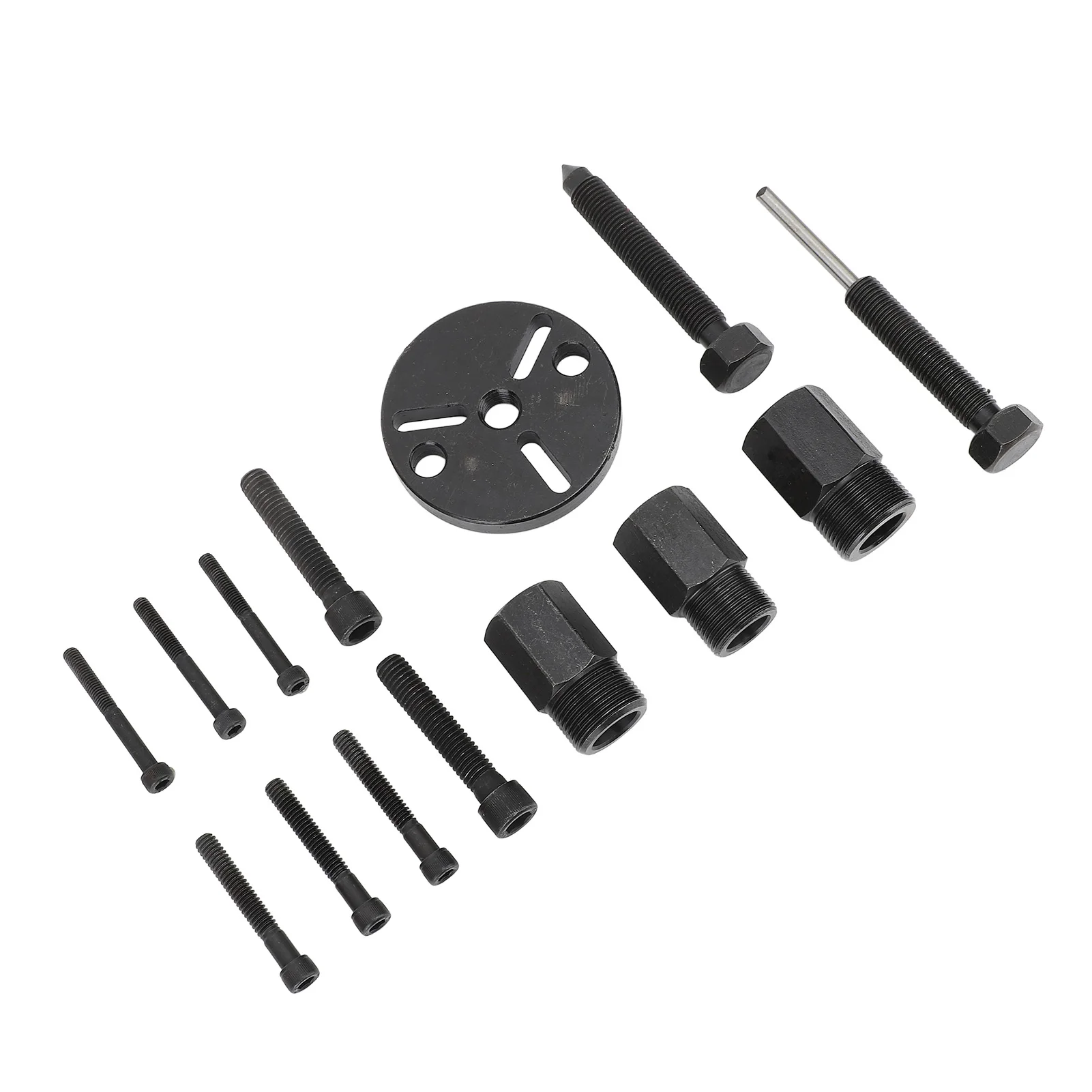 

14Pcs AC Compressor Clutch Removal Kit Rust Proof Versatile AC Compressor Clutch Installer Puller for FS6 C171 6P 148 Compressor