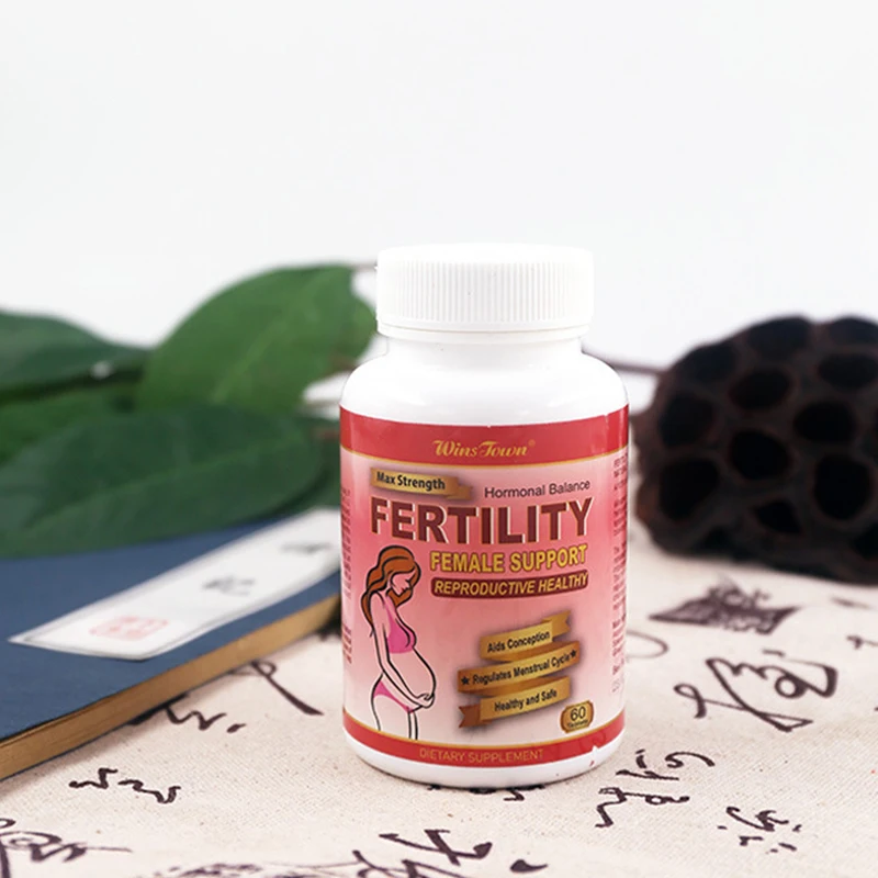 2 Bottles Female Fertility Tablet Hormonal Balance Support Support Reproductive Healthy