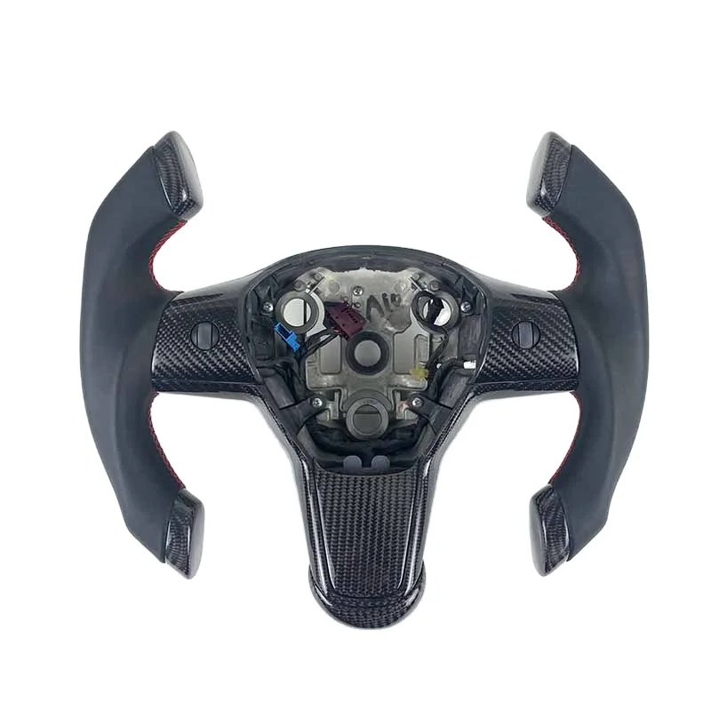 For Tesla Model 3 Model Y F1 Sports Carbon Fiber Steering Wheel