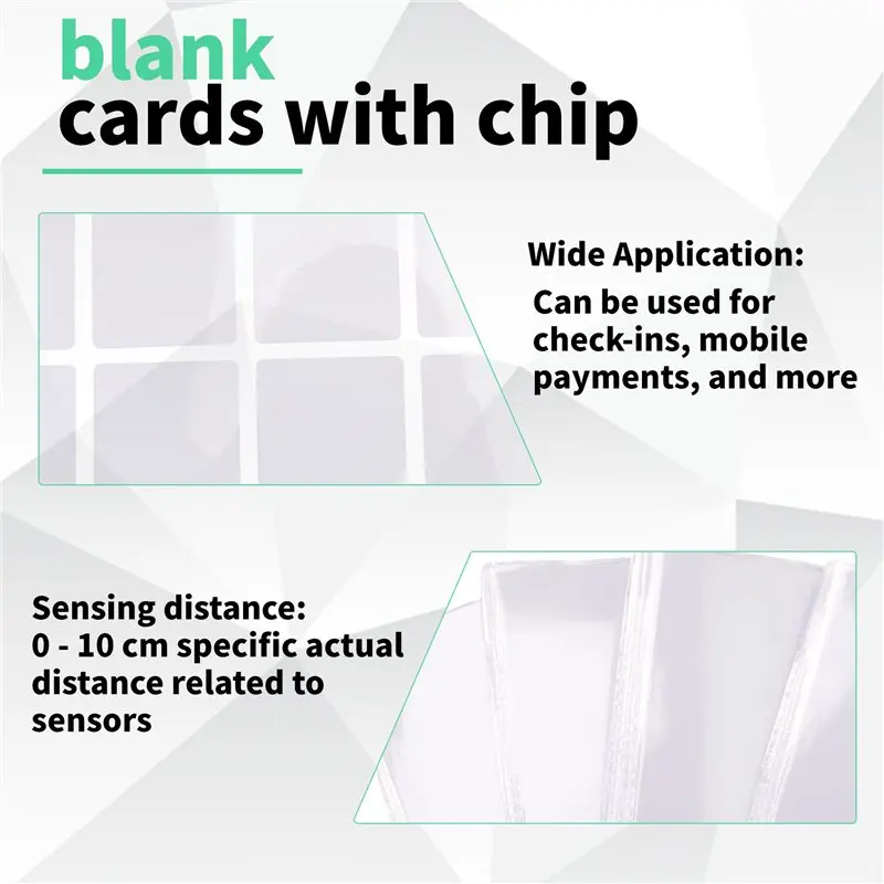 B29C-50 PCS 215 Cards 215 Tags Rewritable Cards 504 Bytes Memory For All Enabled Device