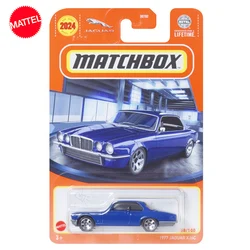 Оригинальный Mattel Matchbox автомобиль 1/64 металлический отлитый под давлением 2024 Новый 1977 Jaguar Xj6c 30782 автомобиль игрушки для мальчиков коллекция подарок на день рождения