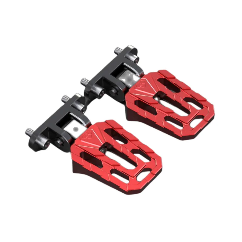 

1 Pair Folding Manned Footrest Rear Pedal for Niu Ms Mqis U2 Electric Scooter Rear Modified Pedal