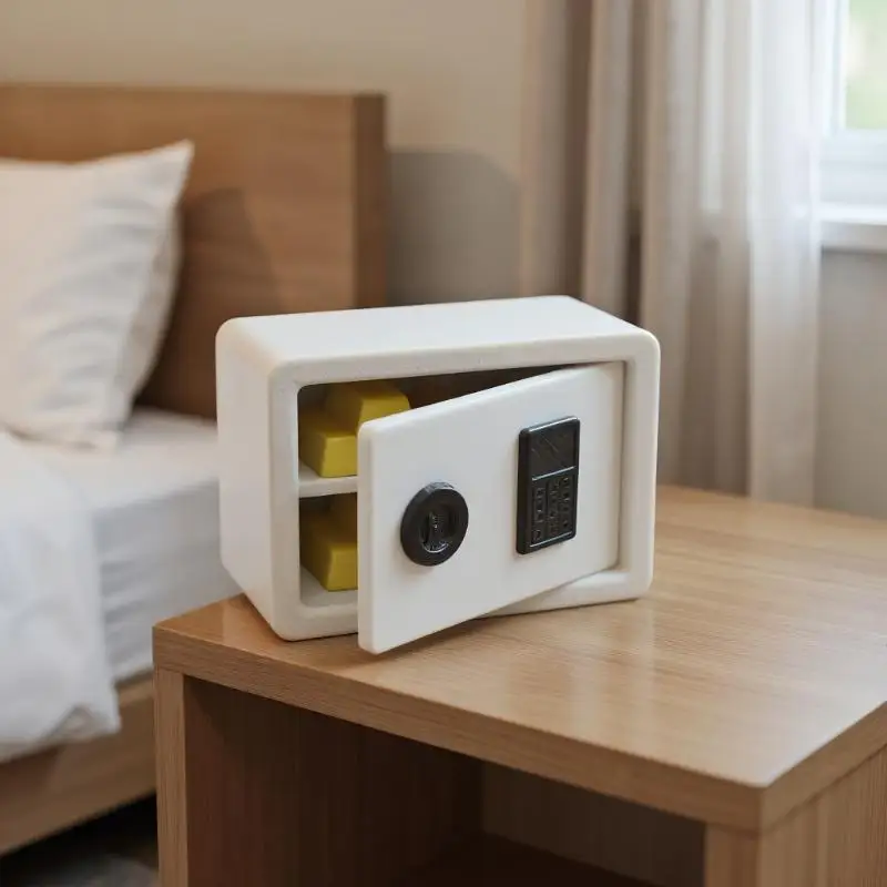 Gold Bar Styled Password Safe Dollhouse Mini Model in 1/12 Scale