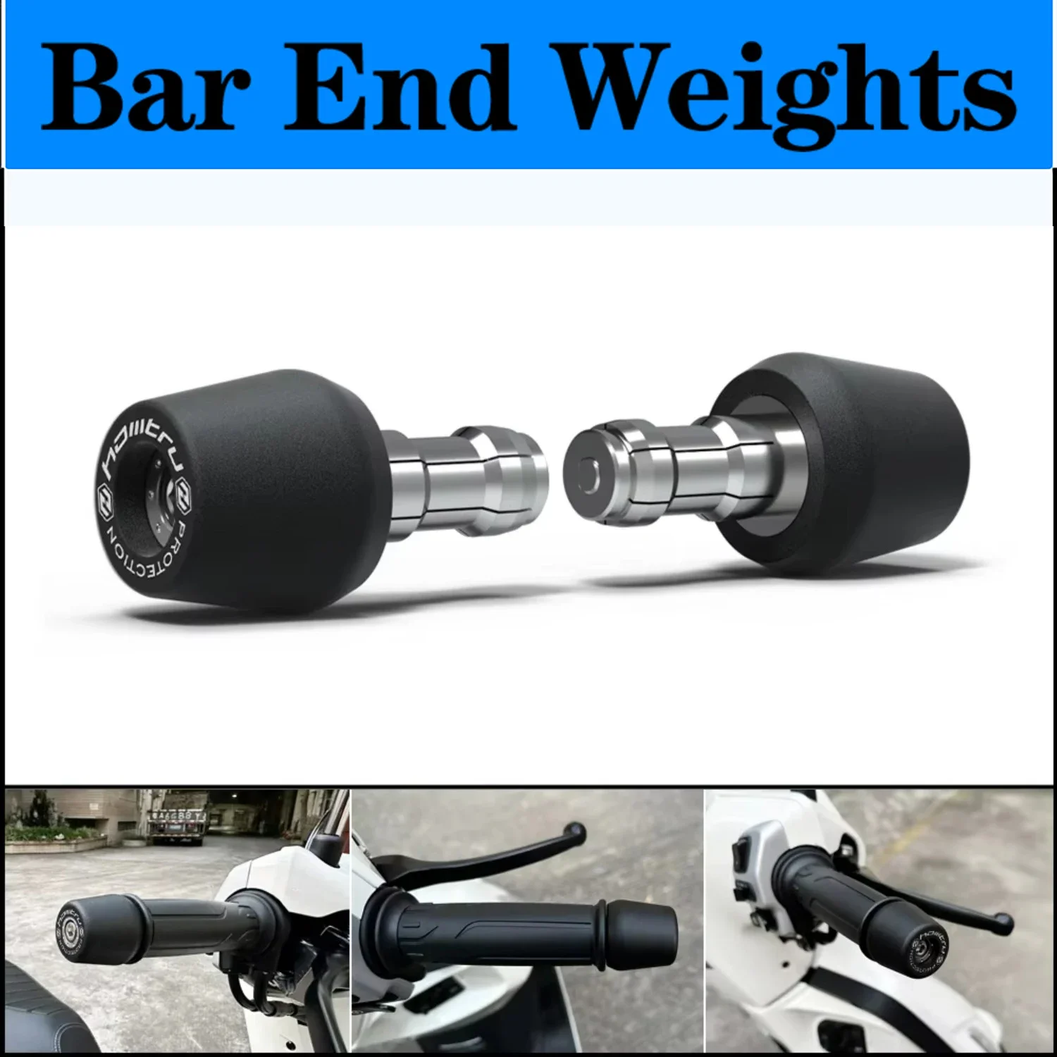 

For Ducati Panigale V4 V4S V4SP V4R 2018-2023 Handle Bar End Weight Grips Cap