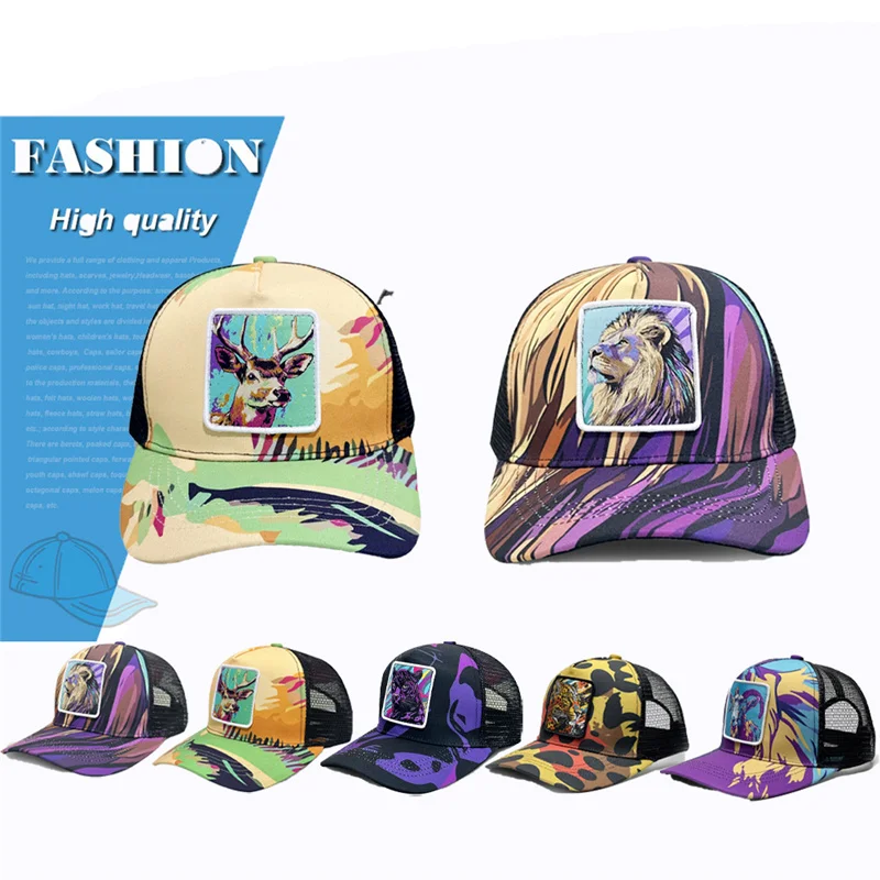 

New Outdoor Unisex Summer High Quality Brand Cotton Baseball Cap Men Women Hip Hop Dad Mesh HatTrucker Hat Dropshipping Gorros