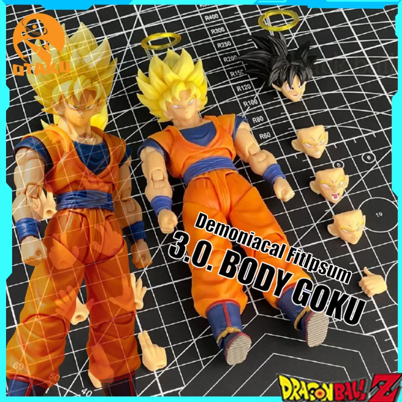 

Фигурки Demoniacal Fit Dragon Ball Super Saiyan Goku Фигурка 3,0 Goku Dbz Warrior From The Other Shore Модель Настольная подарочная игрушка