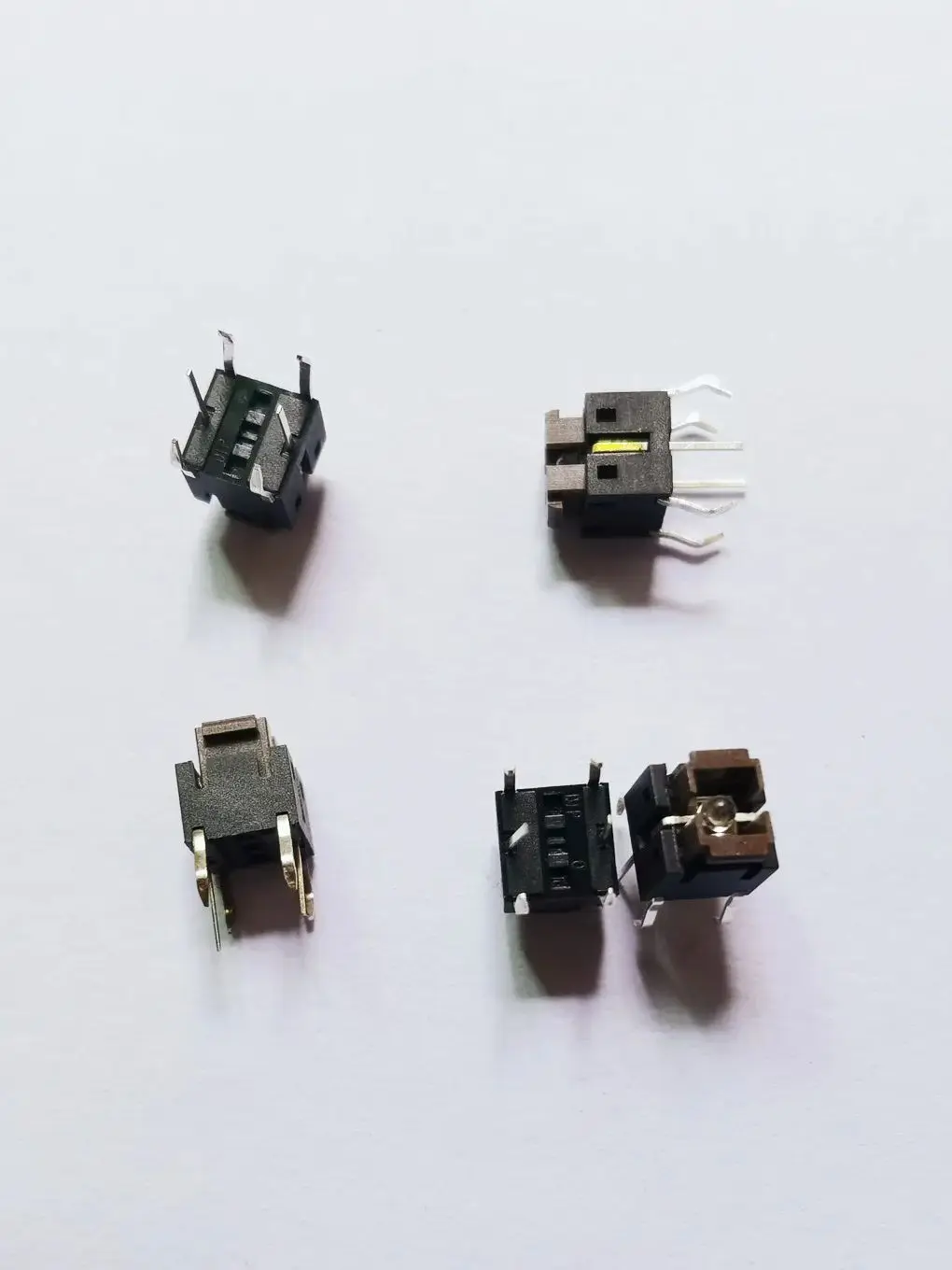 Original new 100% TLL-62BY-S-V-B touch switch 6*6*7.5MM with lamp key orange lamp yellow LED TLL-62BBA-S-V-B blue light