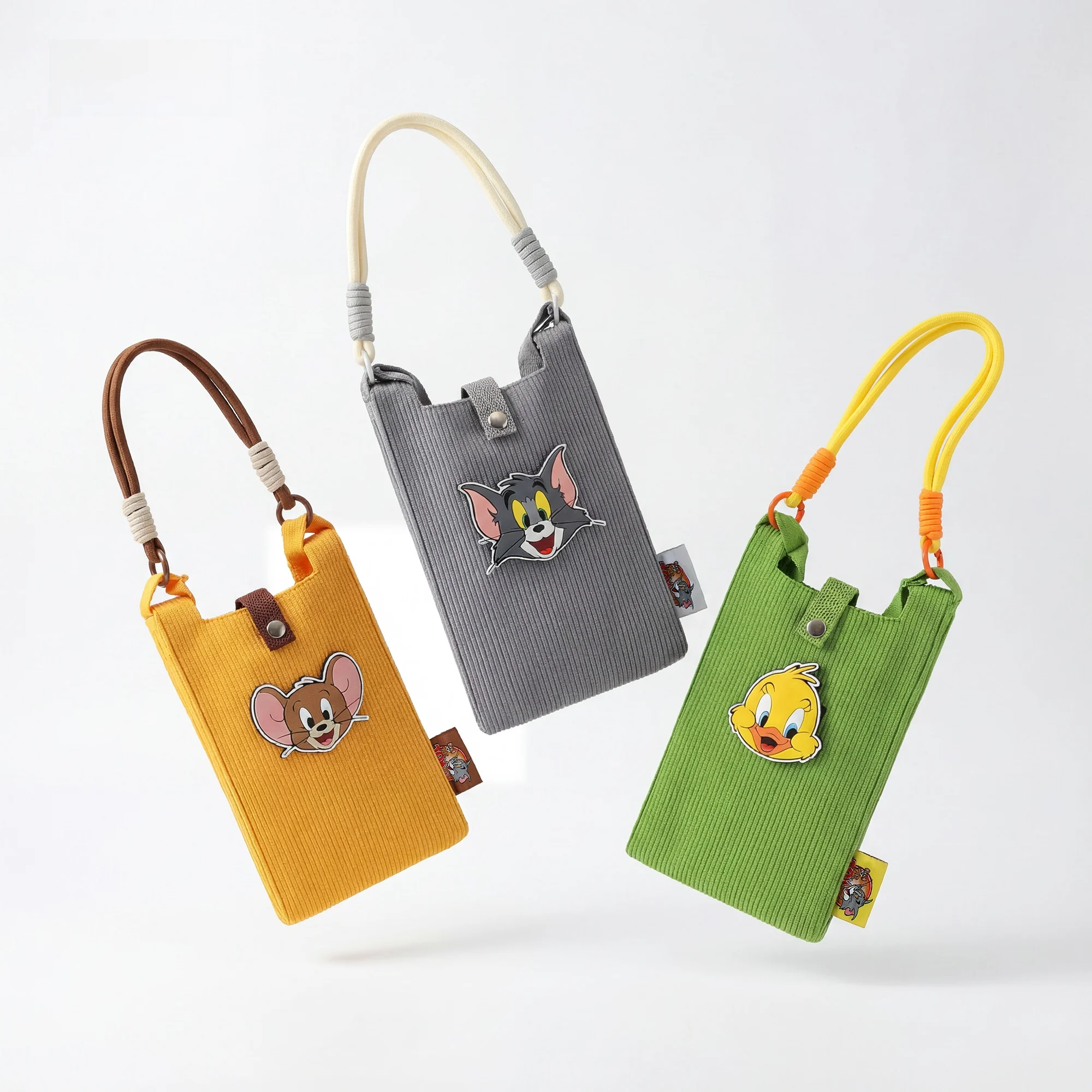 bjhg-とマウスのコラボレーショントレンディな漫画ハンドバッグ楽しいデザインの収納バッグ男性と女性のためのかわいい漫画の収納バッグ