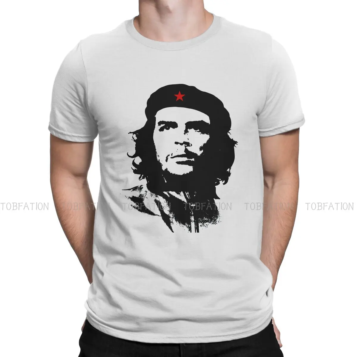 Avatar Che Guevara-Camiseta estampada Punk para hombre, Tops de algodón puro, camisetas