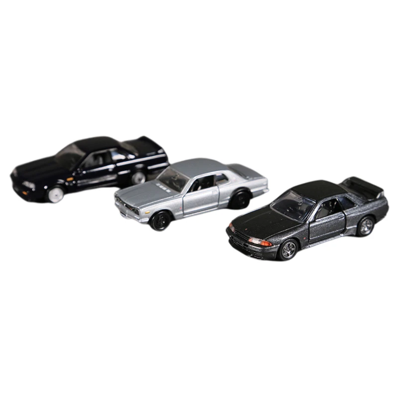 TAKARA TOMY Black Box TP04 34 26 Nissan GTR R32 SKYLINE alloy model, boys\' collection of display toys, children\'s holiday gifts.