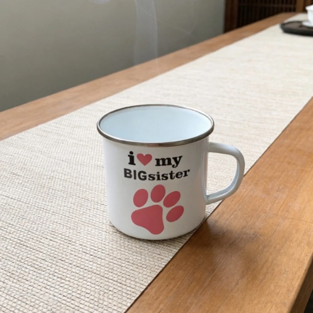 Lustige Kaffeetassen Reisebecher Kleine Schwester Frühstücks-Geschirr Schwester-Tasse Originelle Kaffeetasse Bierkrüge Tasse für Tee Trinkgeschirr