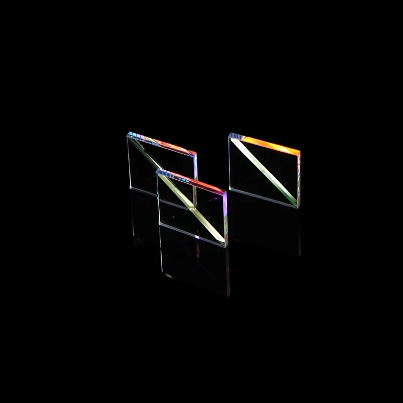 3pcs Dichroic Prism X-Cube Prisms for Photographic Beam Splitting Photography Accessories Decorate Gifts Cute Light