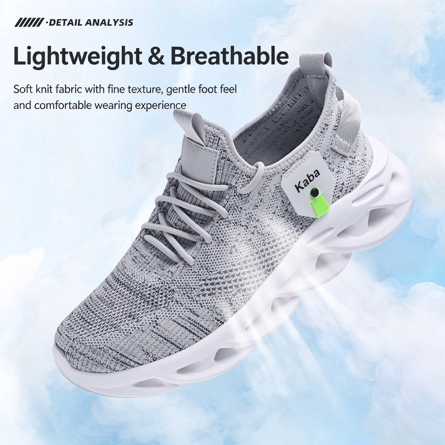 Men's Plus Size 50 51 52 Breathable Mesh Sneakers Lightweight Casual Running Sports Shoes Soft Comfort Walking Athletic Shoes