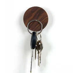 Wood Key Holder Wall Key Storage Organizer Weak Magnetic Key Rack Hanger Key Ring Hooks Clerk Housekeeper on The Wall