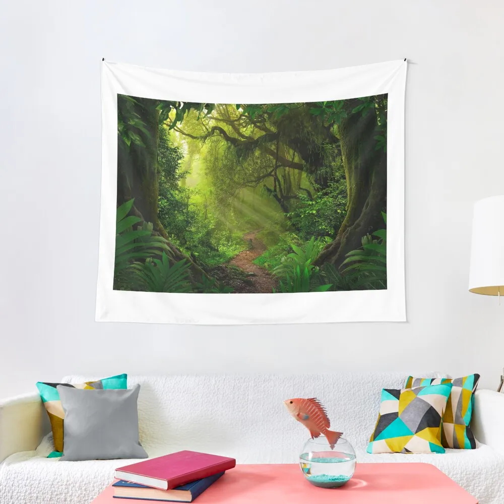 

Tropical deep jungle Tapestry Decoration Aesthetic Home Decor Accessories Tapestry