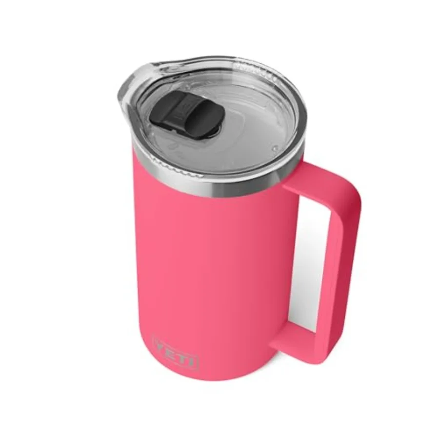 

Rambler 34 oz Pitcher, Vacuum Insulated, Stainless Steel with MagSlider Lid