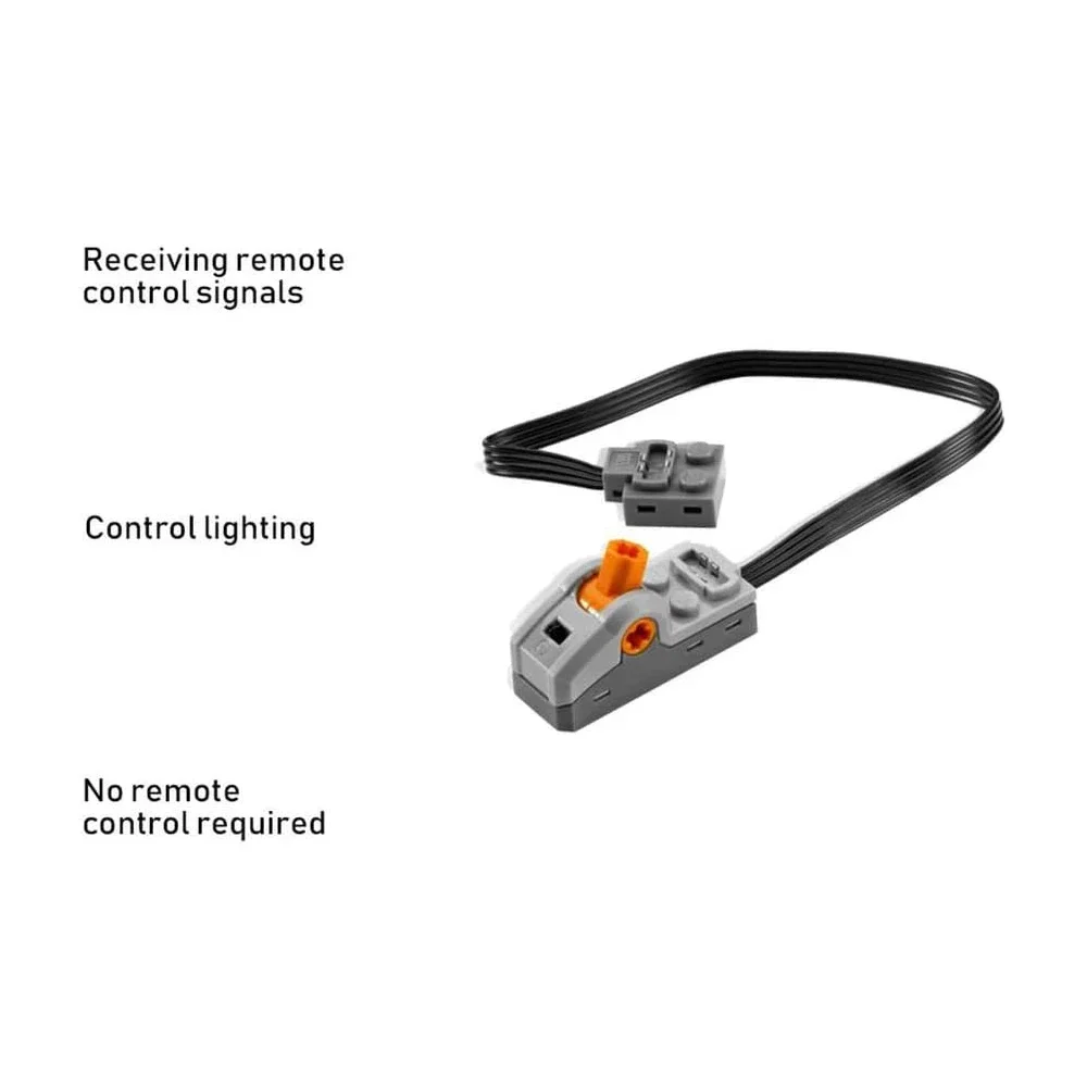 Joli de commande de polarité pour MOC, pièces techniques de fonction d'alimentation, blocs de construction 8869 pour ligne de liaison de lumière LED 8869 et moteur, 8870